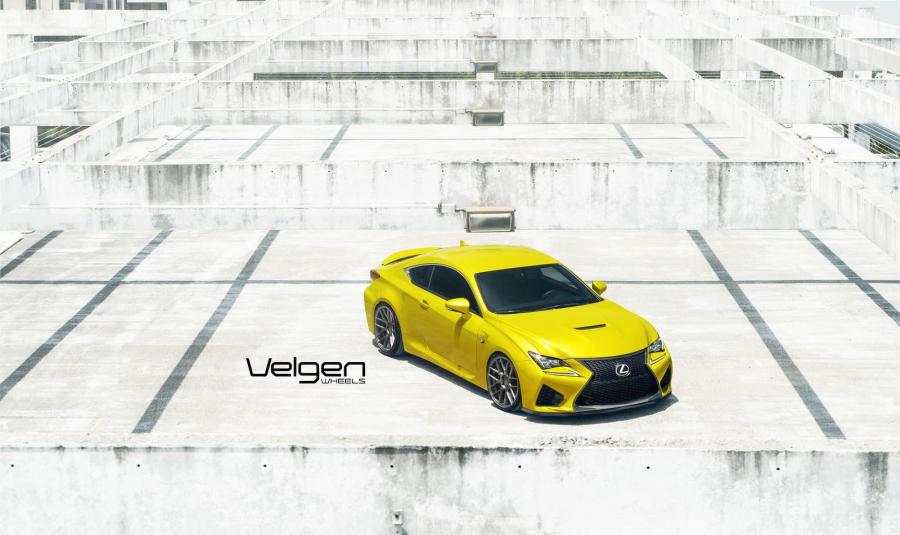 Lexus RC F on Velgen Wheels 2015 года  (фото 9 из 16)